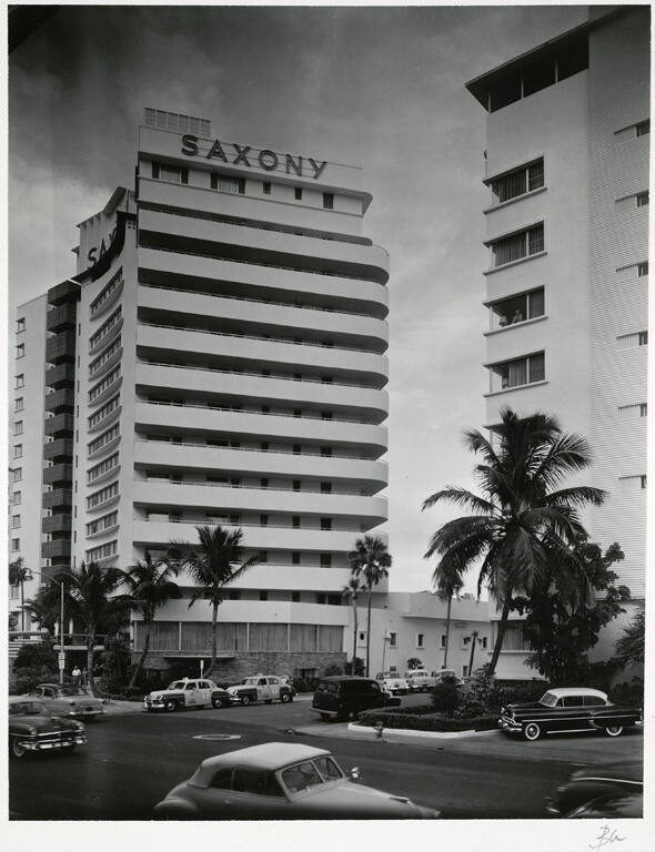 [Saxony Hotel, Miami Beach, Florida], from the series Route 1