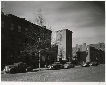 St. Luke's chapel and houses, Hudson Street