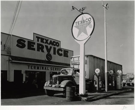 [Texaco Service truck stop on U.S. 1, New Jersey]