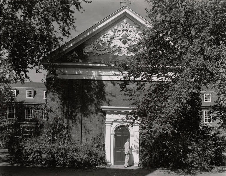 [Man entering building], from the series Route 1