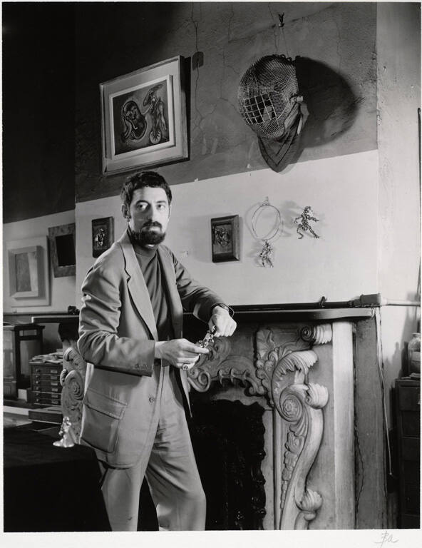 [Sam Kramer, modern jewelry designer, 8th Street studio]