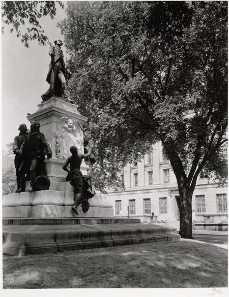 [Marquis de Lafayette statue, Lafayette Park, Washington, DC]
