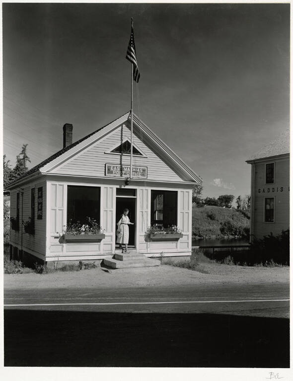 [Post Office, East Machias, Maine], from the series Route 1