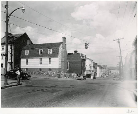 [Town intersection]