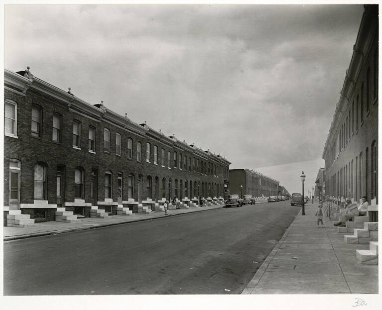 [White steps, Batlimore, Maryland], from the series Route 1