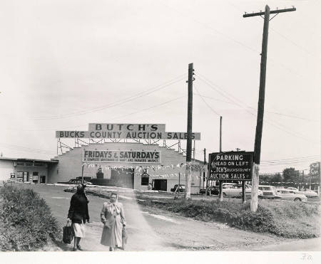 [Butch's Bucks County Auction, Bucks County, north of Philadelphia, Pennsylvania]