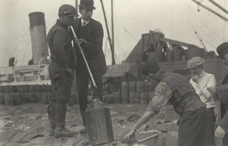 Page from the Whaling album