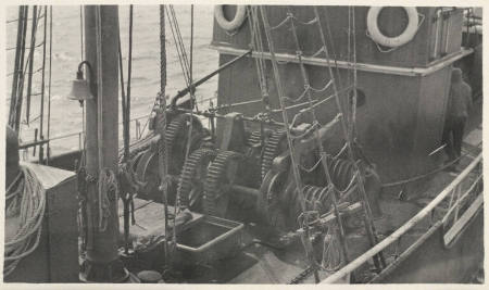Winch to which the line is attached, plate 12 from the series Whaling Fishing/The Blacksod Bay Whaling Co. Ltd.