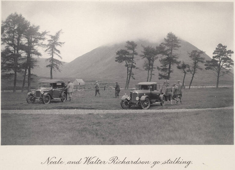 Neale and Walter Richardson go stalking