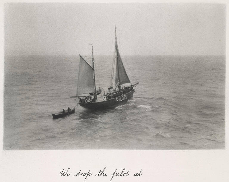 We drop the pilot off