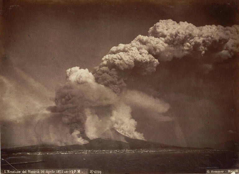 L'eruzione del Vesuvio