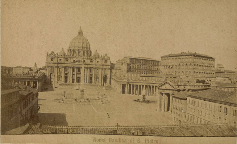 Basilica di S. Pietro [Saint Peter's Basilica], plate 1 from 