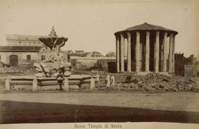 Tempio di Vesta [Temple of Vesta], plate 17 from 