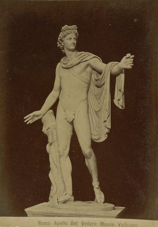 Apollo Bel Vedere, Museo Vaticano [Belvedere Apollo, Vatican Museum], plate 32 from 