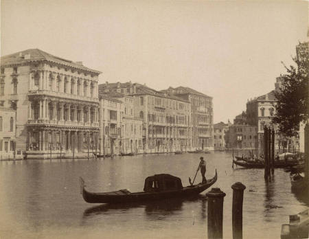 Grand canal, from the album Ricordo di Venezia