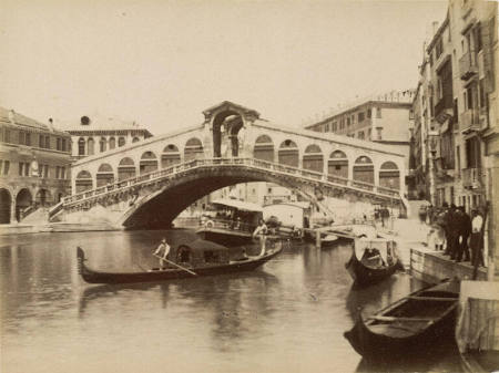 Rialto bridge, from the album Ricordo di Venezia