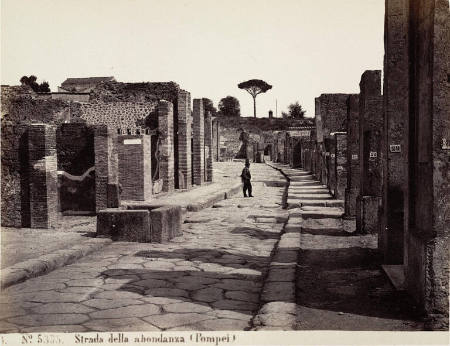 Strada della abondanza, from the album Pompei