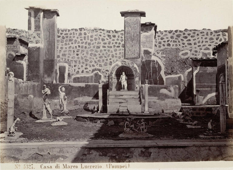 Casa di Marco Lucrezio, from the album Pompei