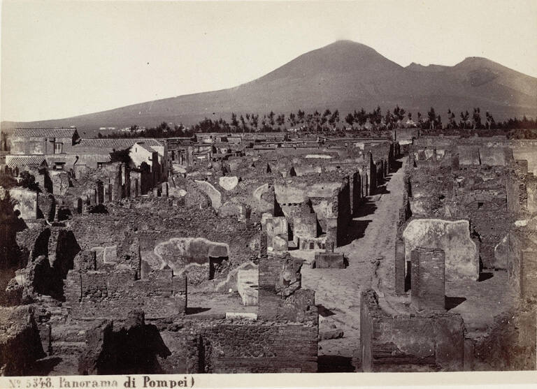 Panorama di Pompei, from the album Pompei