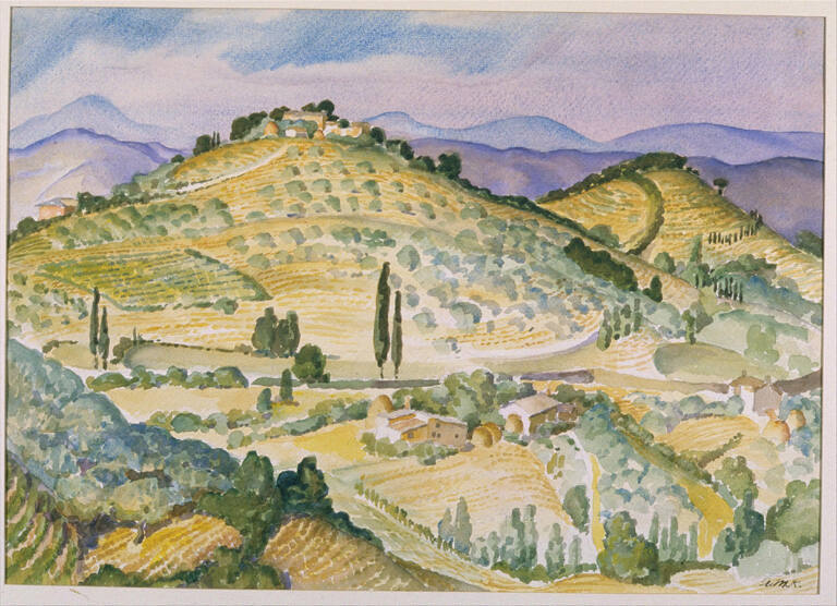 Untitled (view of hillside)