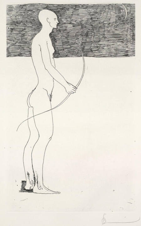 Artemis, from The Hippolytos
