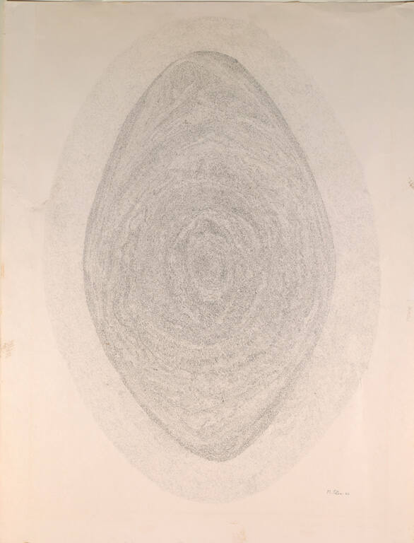 Untitled (Oval form, expanding Universe)