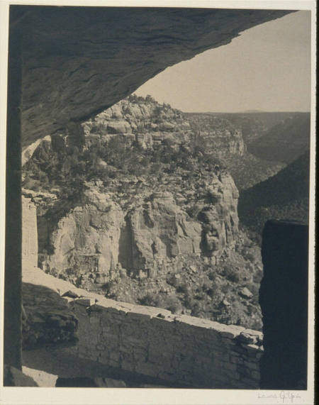 Canyon from Balcony House, Mesa Verde National Park