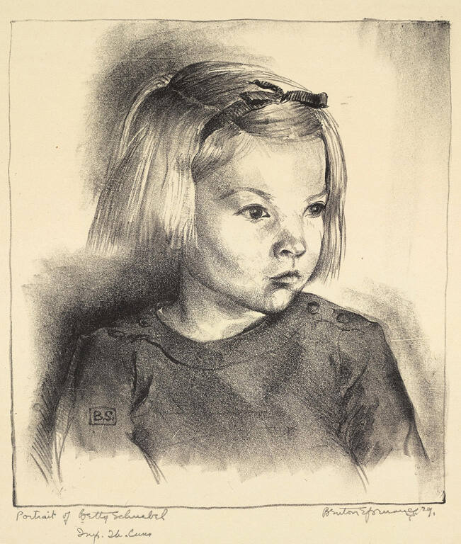 Portrait of Betty Schnabel