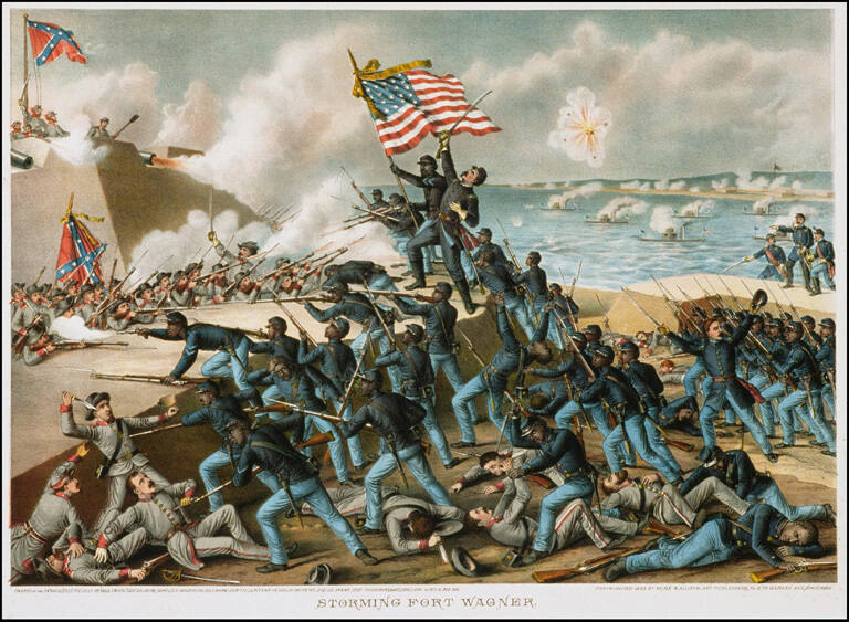 Storming Fort Wagner