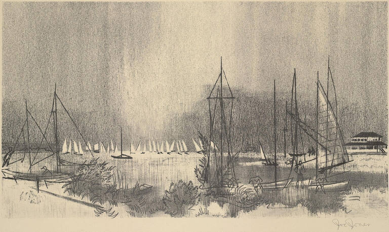 Untitled (Sailboat Race)