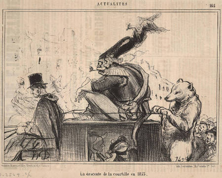 Actualités - La descente de la courtille en 1855