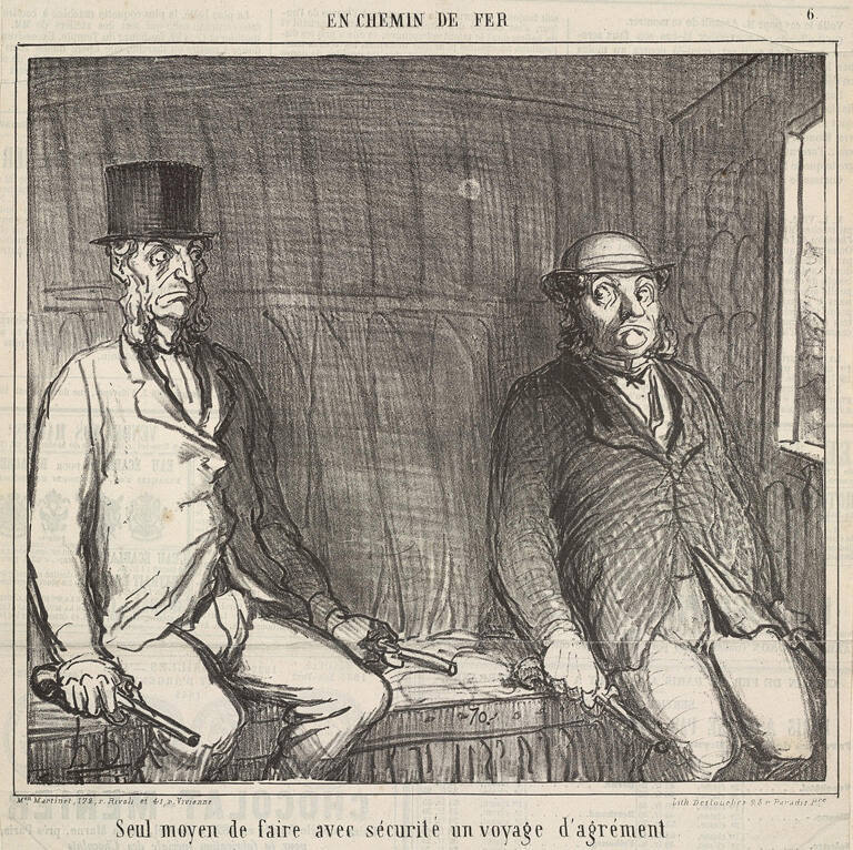 En chemin de fer - Seul moyen de faire avec securité