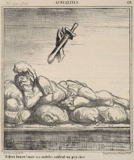 Actualités - Il dort Bravo! mais ses matelas côutent un peu cher...