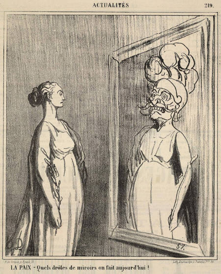 Actualités - LA PAIX: Quels drôles de miroirs on fait aujourd'hui!