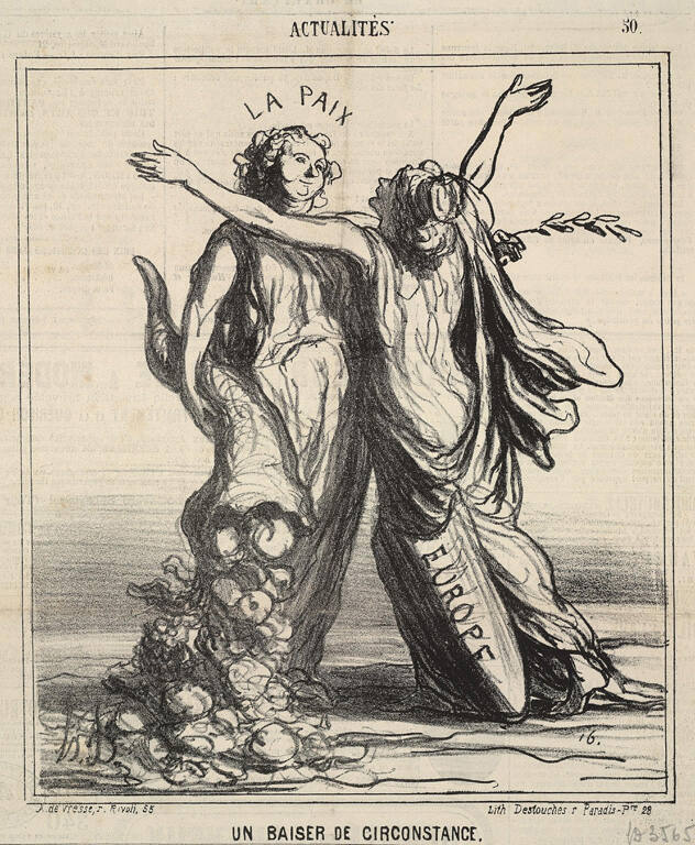 Actualités - Un baisir de circonstance