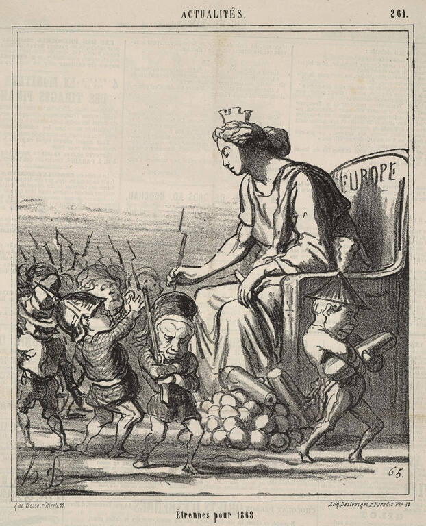 Actualités - Étrennes pour 1868 (New Year's Gift for 1868)
