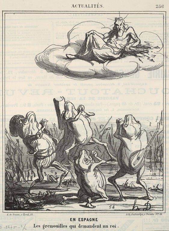 Actualités - En Espagne: Les grenouilles qui demandent un roi...