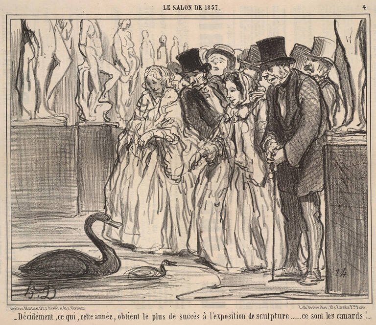 Le Salon de 1857 - Décidement, ce qui cette année, obtient...