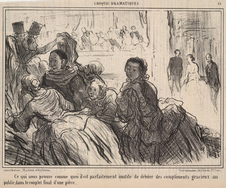 Croquis Dramatiques - Ce qui nous prouve comme quoi il est parfaitement...