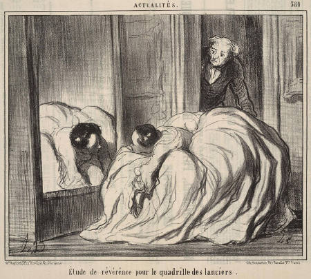 Actualités - Étude de révérénce pour le quadrille des lanciers