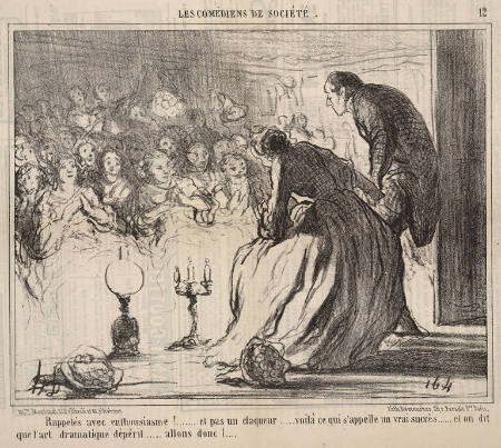 Les Comédiens de Société - Rappelès avec enthousiasme!...