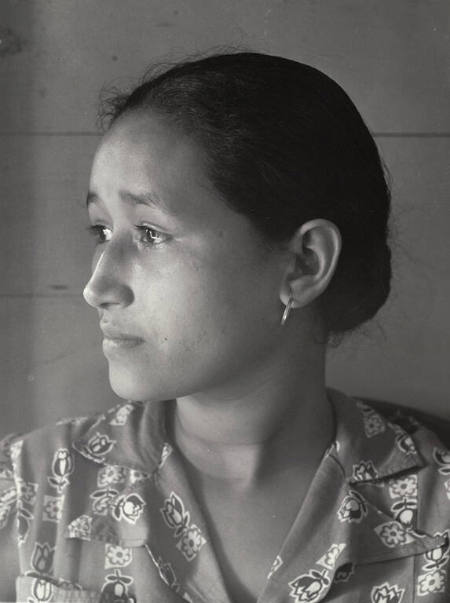 Daughter of a Farm Security Administration borrower, near the town of Rio Piedras, Puerto Rico