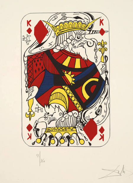 Playing Card Suite [4 diamonds, 4 spades]