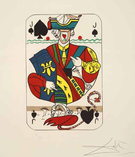 Playing Card Suite [4 diamonds, 4 spades]