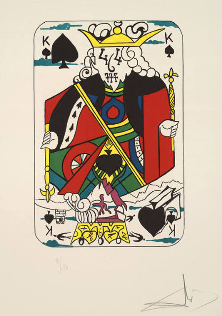 Playing Card Suite [4 diamonds, 4 spades]