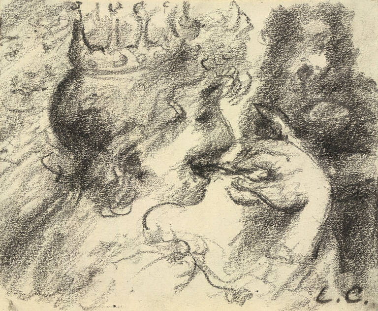 Drawing to Illustrate Gulliver's Travels