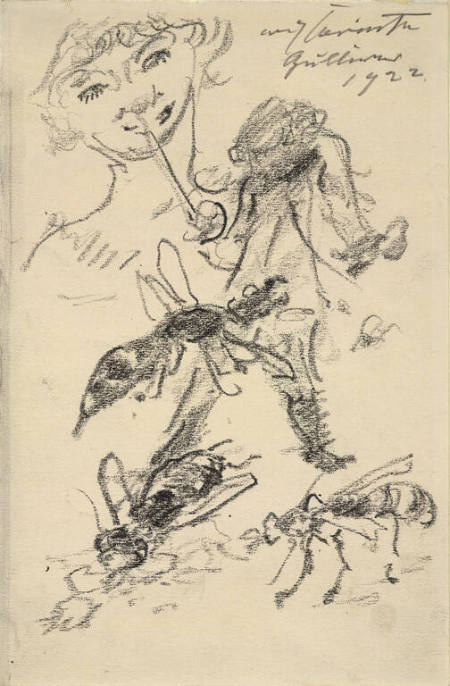 Gulliver in Combat Against the Wasps