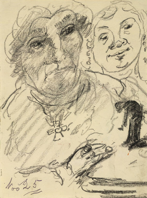 Drawing to Illustrate Gulliver's Travels