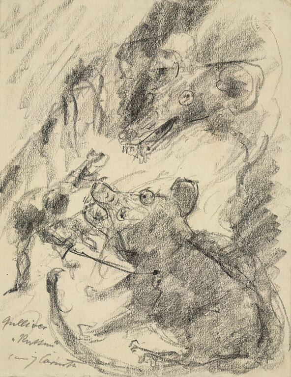 Gulliver in Combat Against the Rats