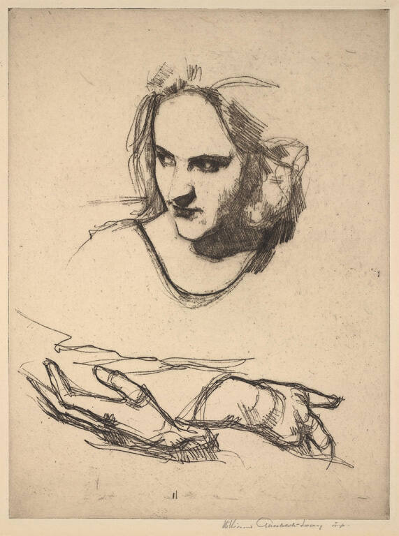 Portrait of his Wife